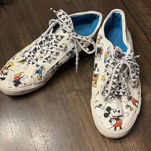 Disney canvas Mickey Mouse sneaker $30